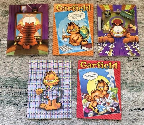 Vintage garfield portfolio - garfield,